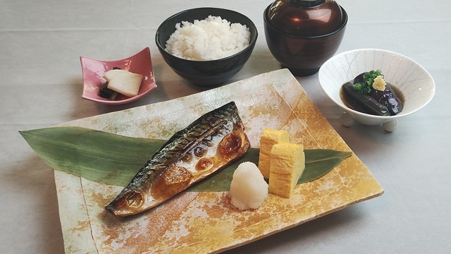 焼き鯖膳